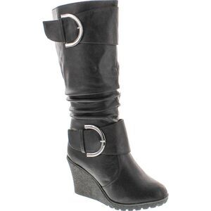 Top Moda Pure-65 Black Womens boots 9 NEW